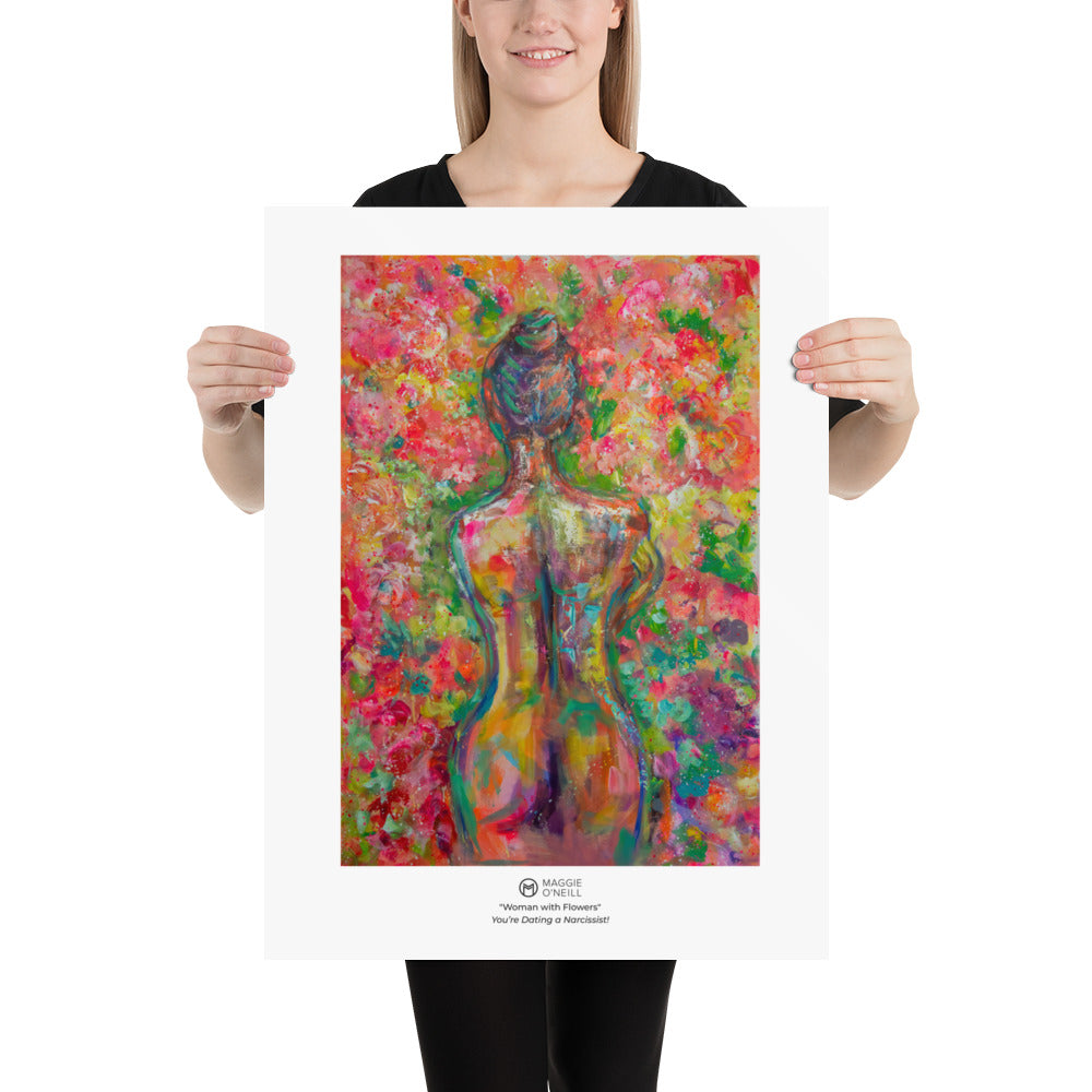 Woman With Flowers
