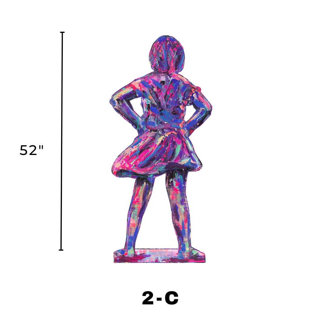 Sketchbook &quot;Fearless Girl&quot; - Style 2