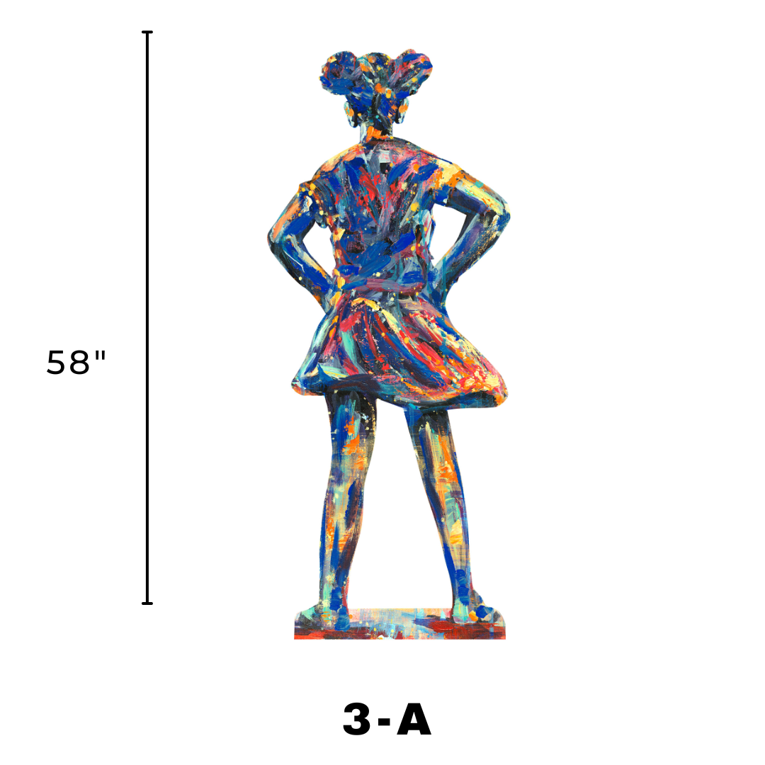 Sketchbook &quot;Fearless Girl&quot; - Style 3