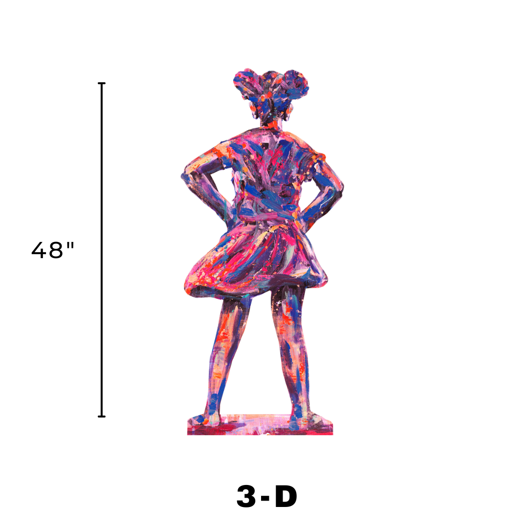 Sketchbook &quot;Fearless Girl&quot; - Style 3