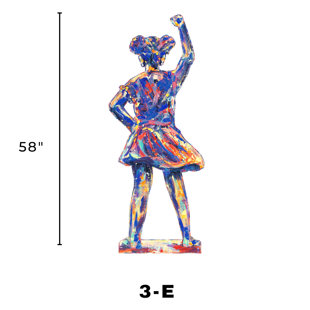 Sketchbook &quot;Fearless Girl&quot; - Style 3