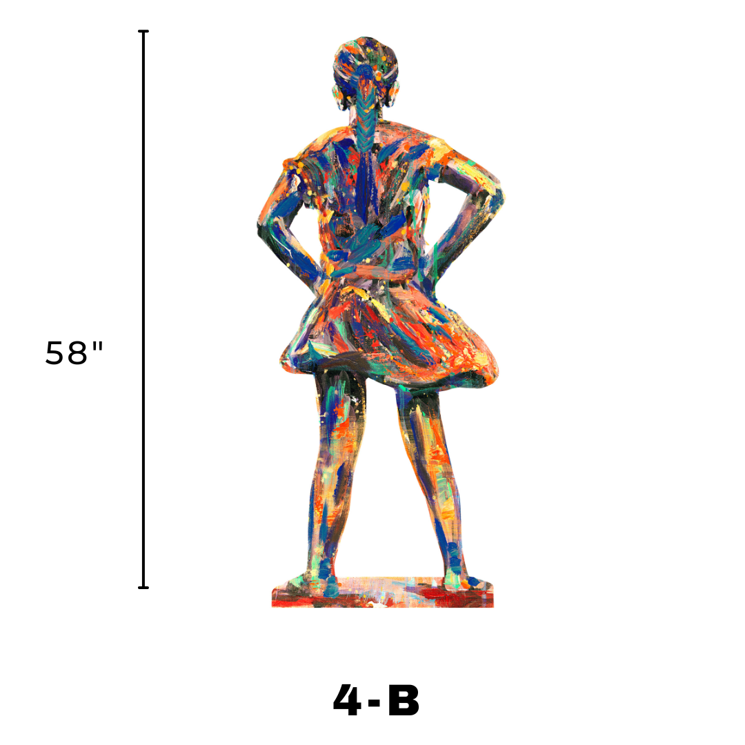 Sketchbook &quot;Fearless Girl&quot; - Style 4