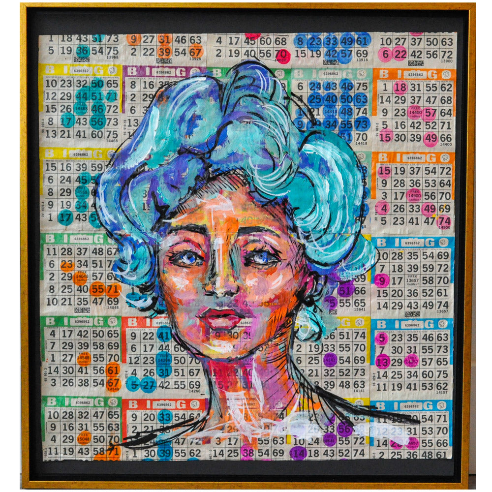 Maggie O'Neill | Artist | Original Art | Bingo Babe III (2018)