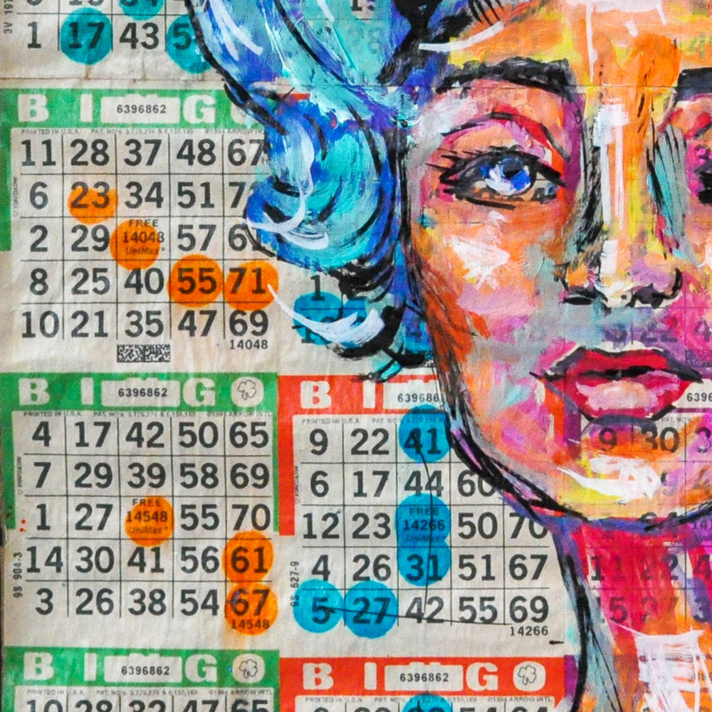 Maggie O'Neill | Artist | Original Art | Bingo Babe III (2018)