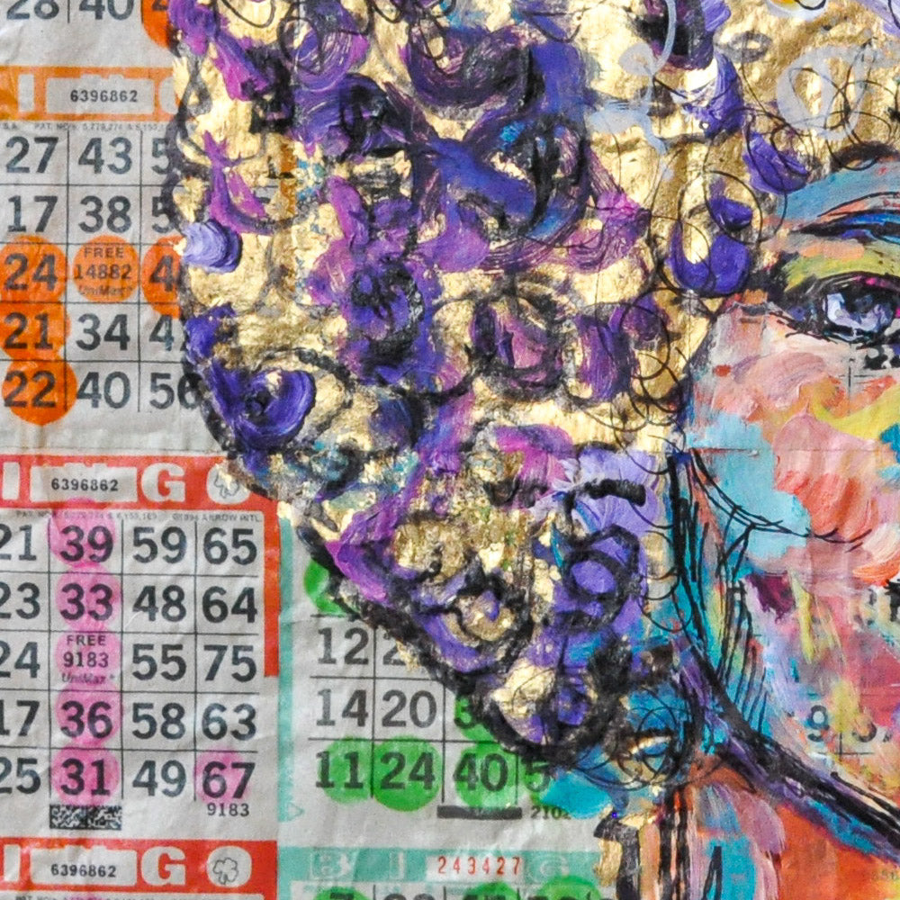 Maggie O'Neill | Artist | Original Art | Bingo Babe I (2018)