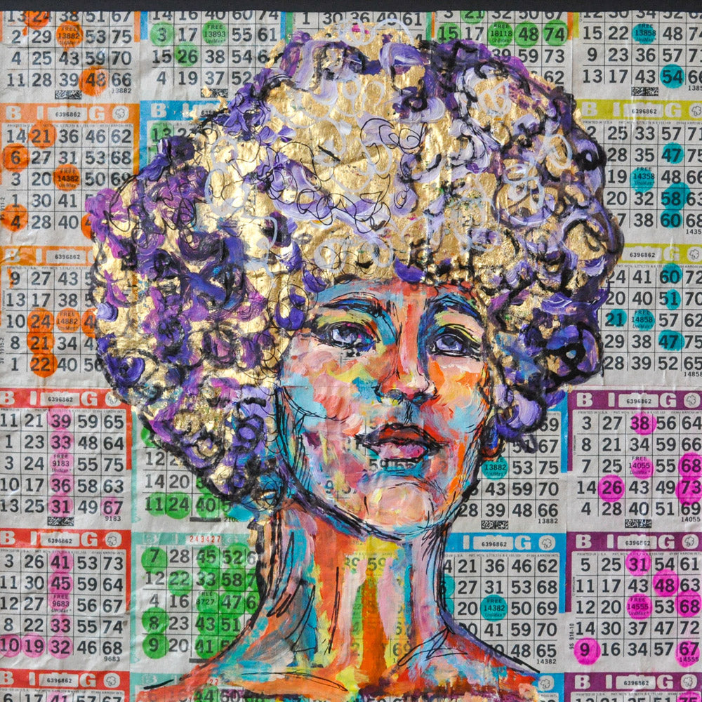 Maggie O'Neill | Artist | Original Art | Bingo Babe I (2018)