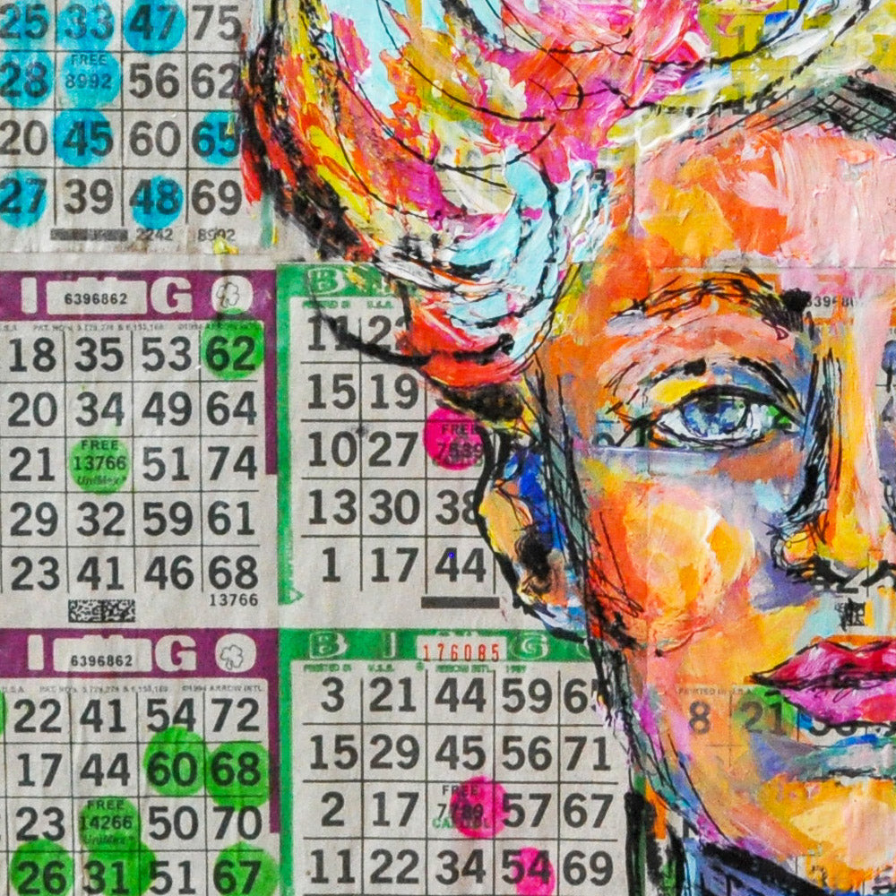 Maggie O'Neill | Artist | Original Art | Bingo Babe II (2018)