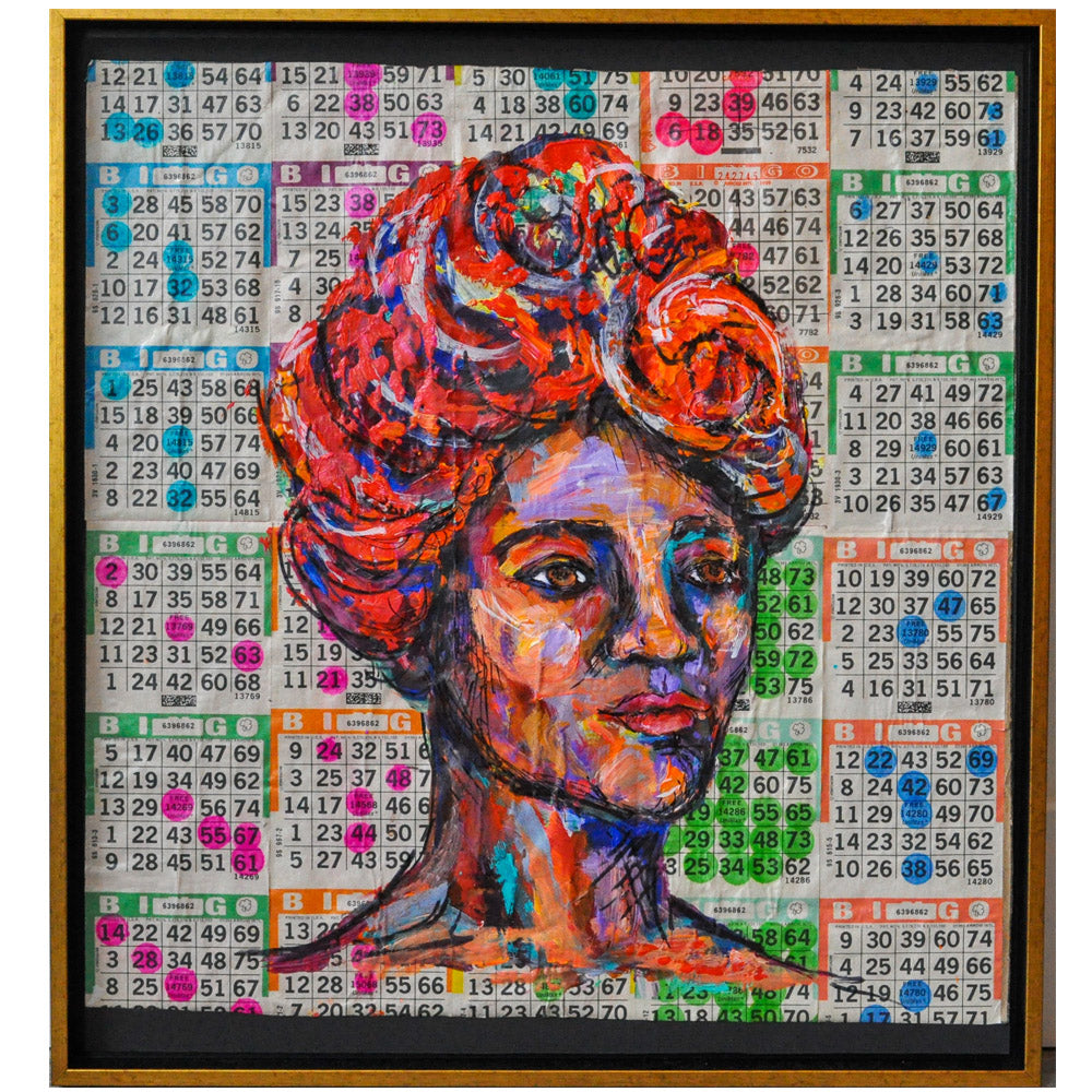 Maggie O'Neill | Artist | Original Art | Bingo Babe IV (2018)