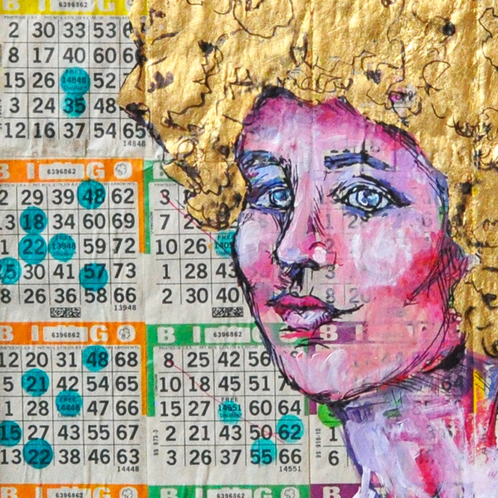 Maggie O'Neill | Artist | Original Art | Bingo Babe V (2018)