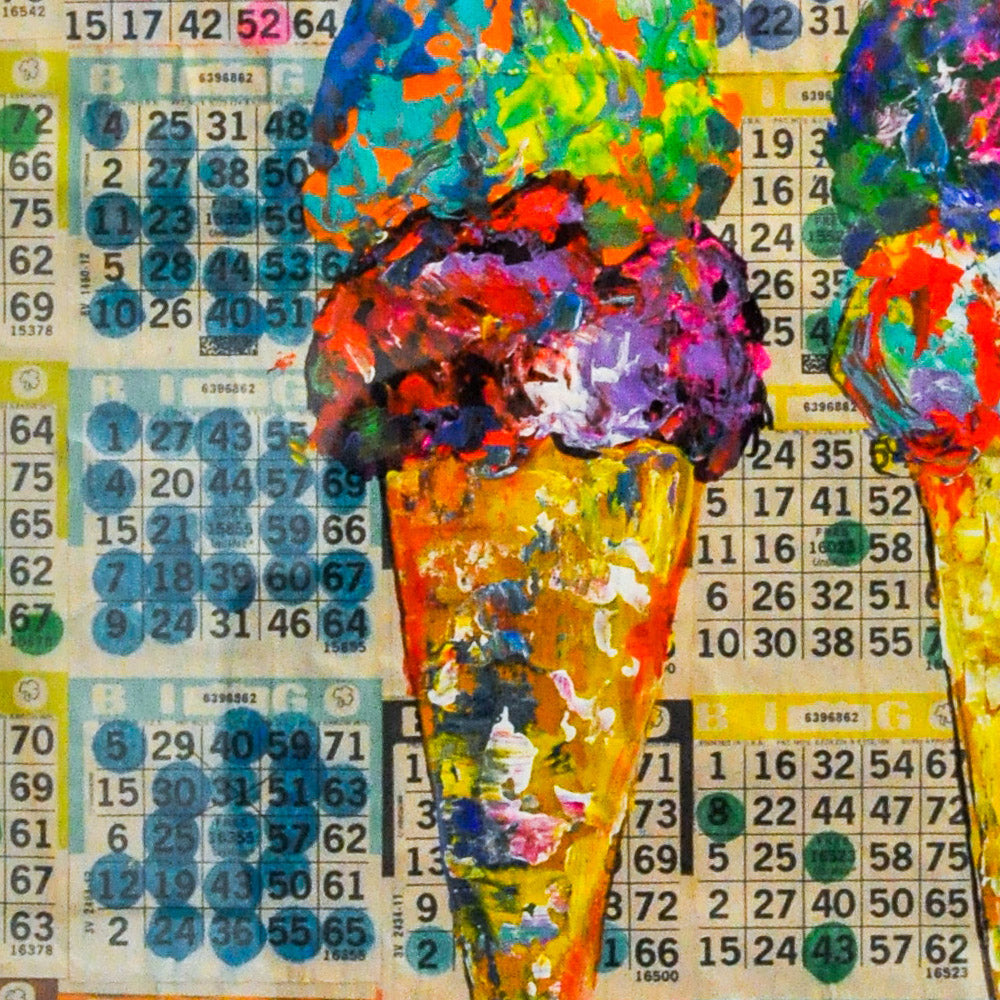 Maggie O'Neill | Artist | Original Art | Framed Sherbert (2017)