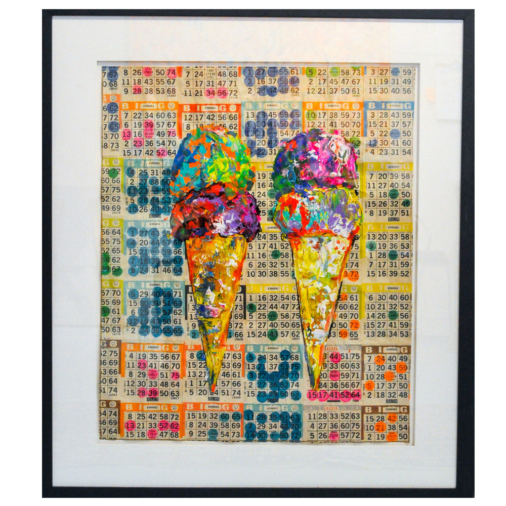 Maggie O'Neill | Artist | Original Art | Framed Sherbert (2017)