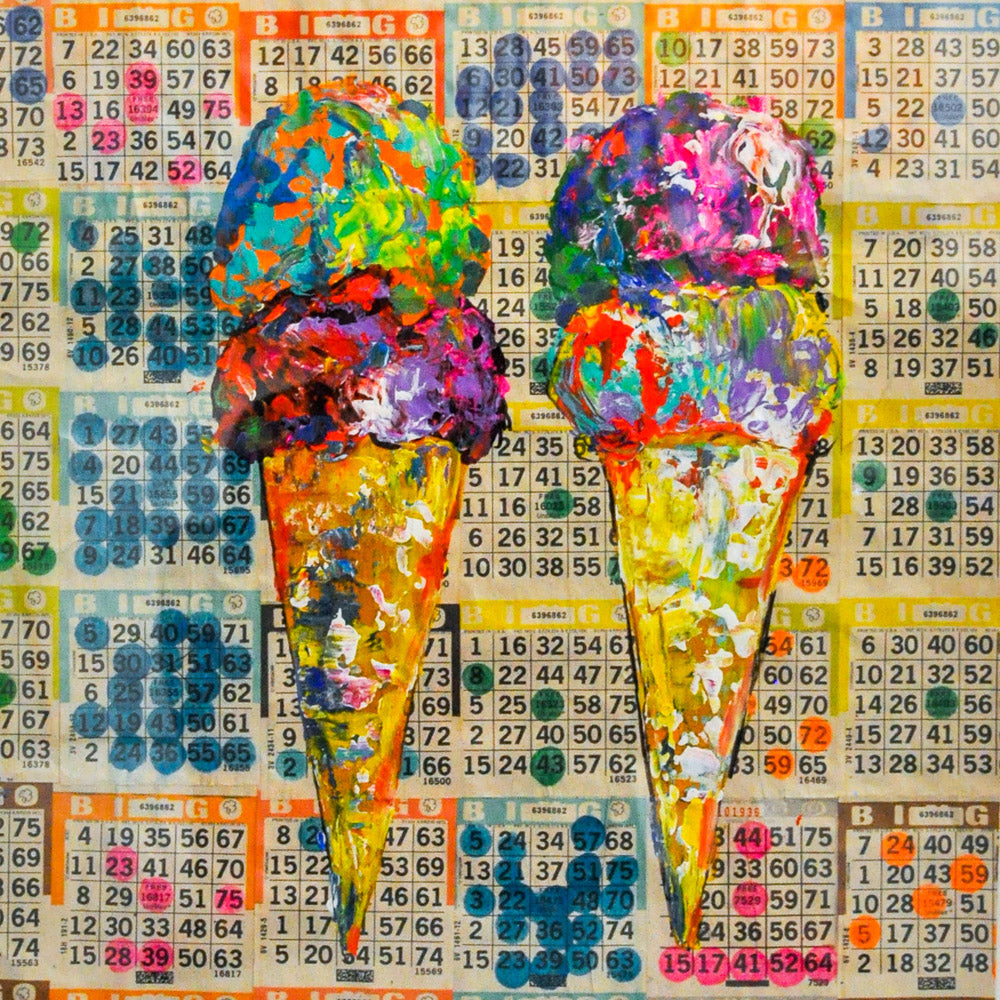 Maggie O'Neill | Artist | Original Art | Framed Sherbert (2017)