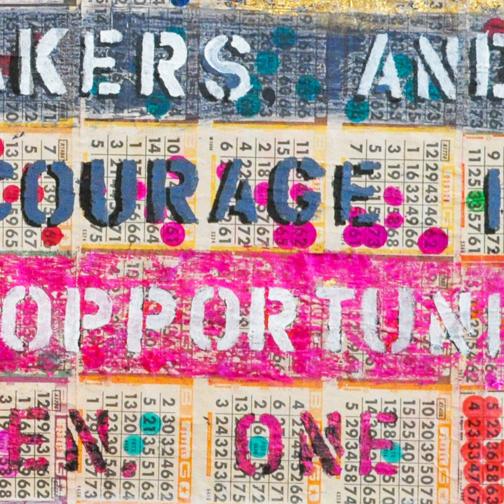 Maggie O'Neill | Artist | Original Art | Make Shit Happen (2018)