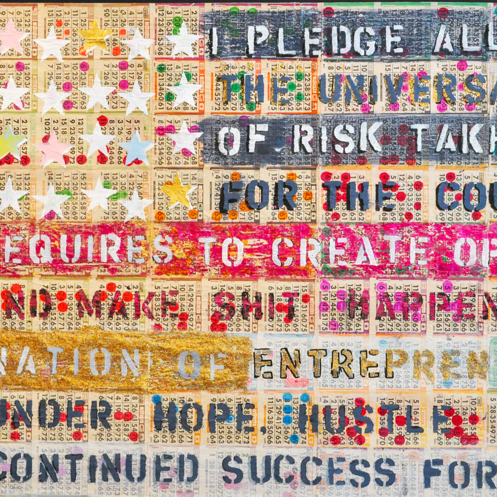 Maggie O'Neill | Artist | Original Art | Make Shit Happen (2018)