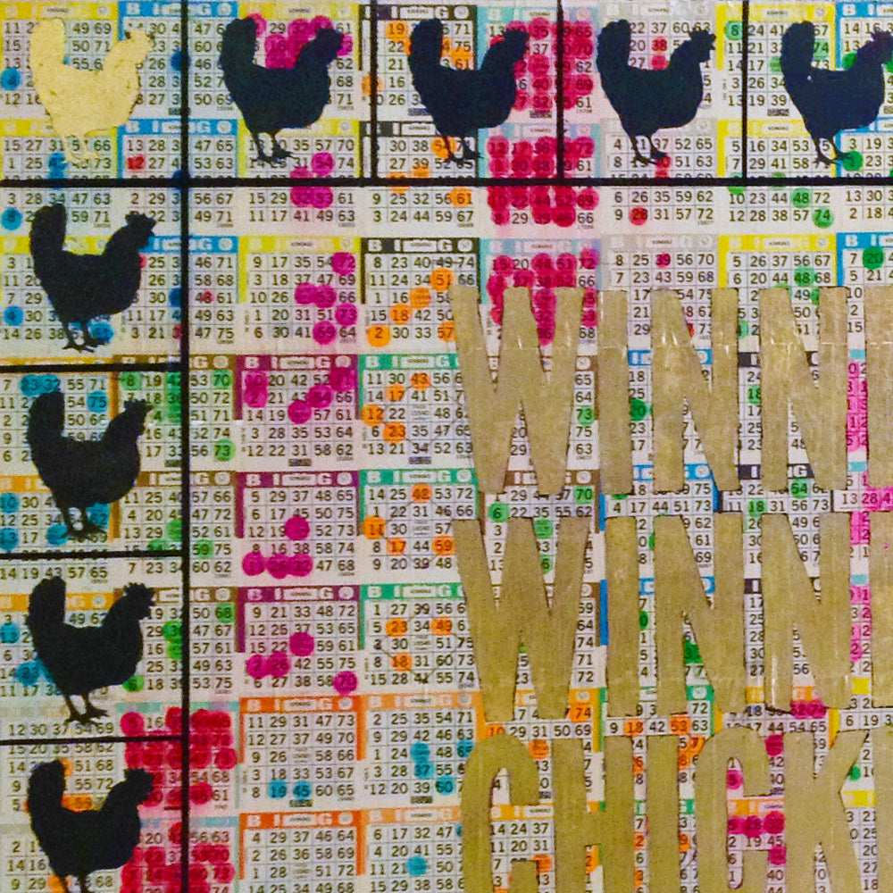 Winner Winner Chicken Dinner (2018)  • 50 x 50 x 3