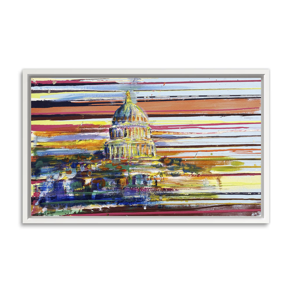 Blurry DC (2021 Framed)