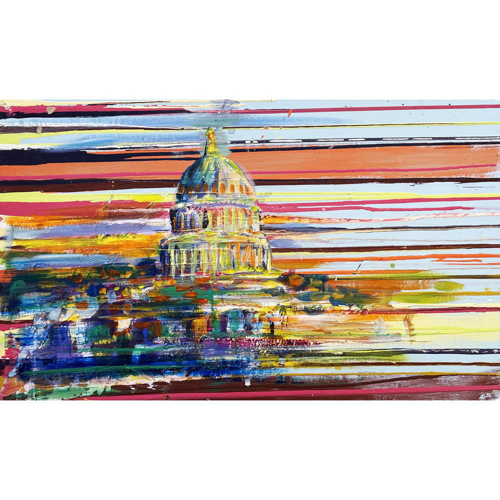 Blurry DC (2021 Framed)