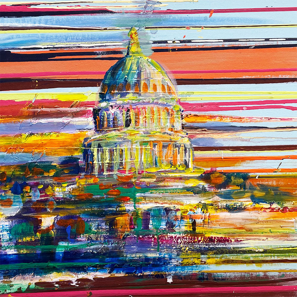 Blurry DC (2021 Framed)