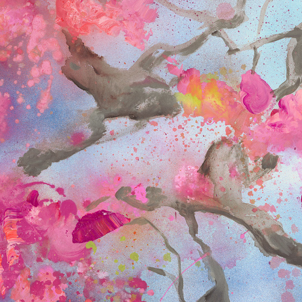Cherry Blossom Triptych