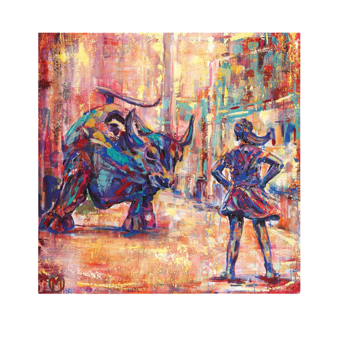 Fearless Girl with Bull