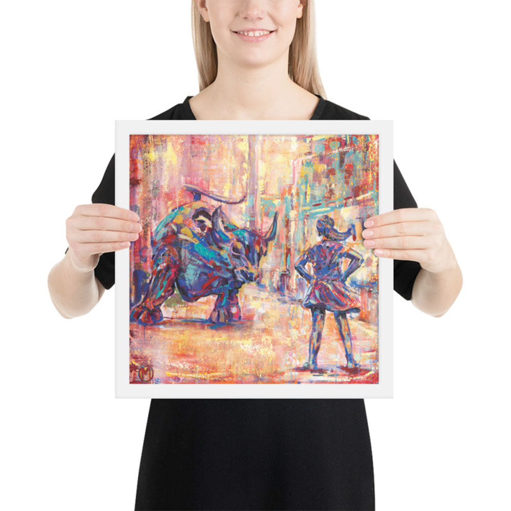 Fearless Girl with Bull