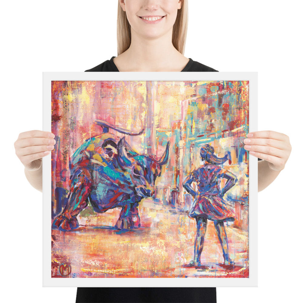 Fearless Girl with Bull