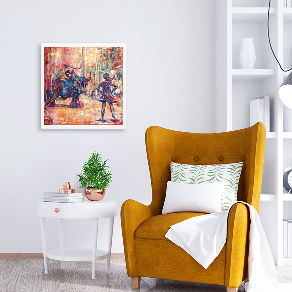 Fearless Girl with Bull