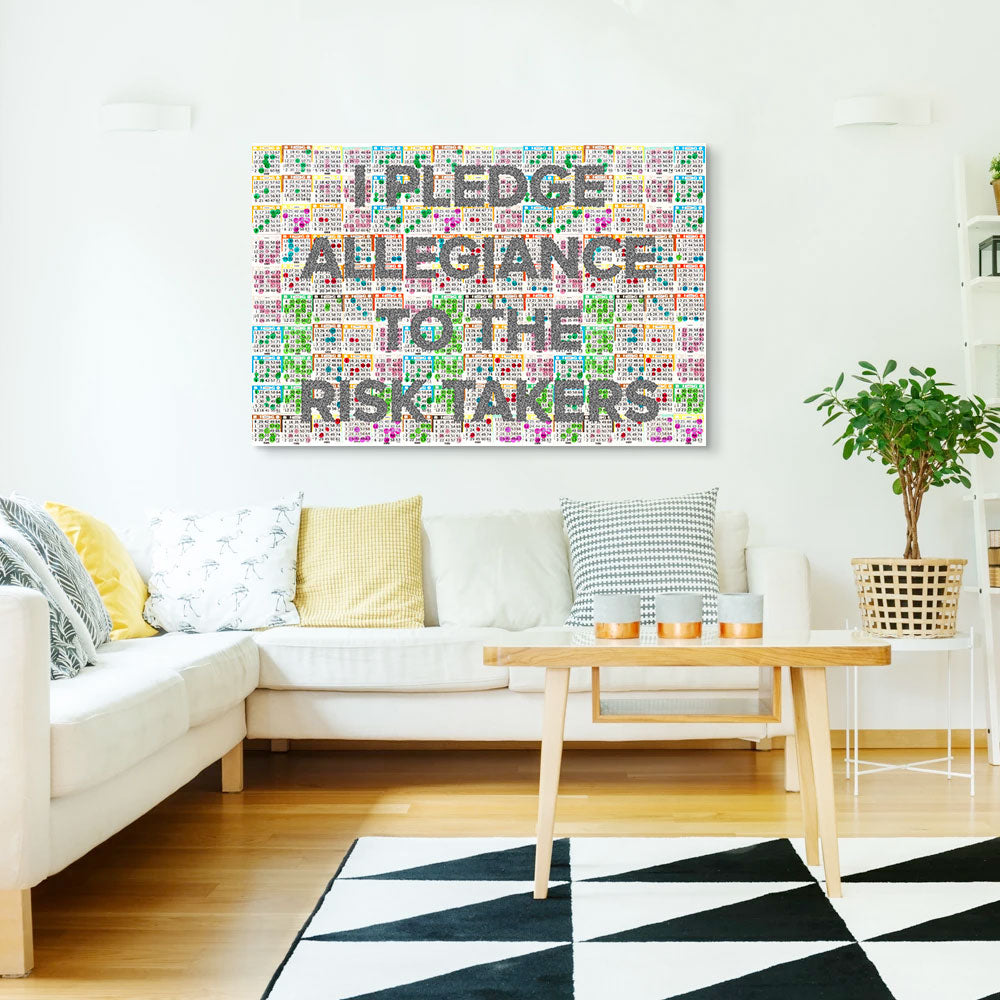 I Pledge Allegiance To The Risk Takers