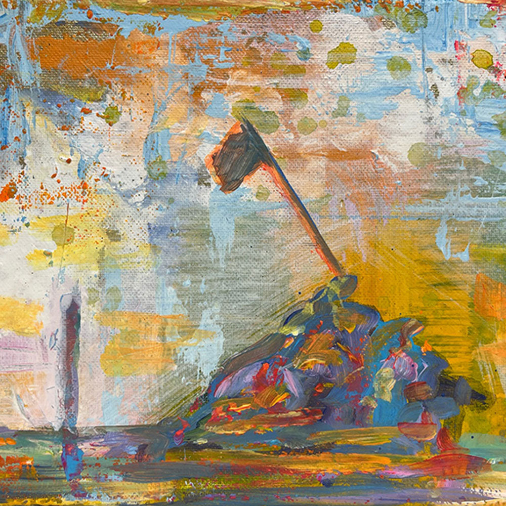 Mini Iwo Jima Memorial