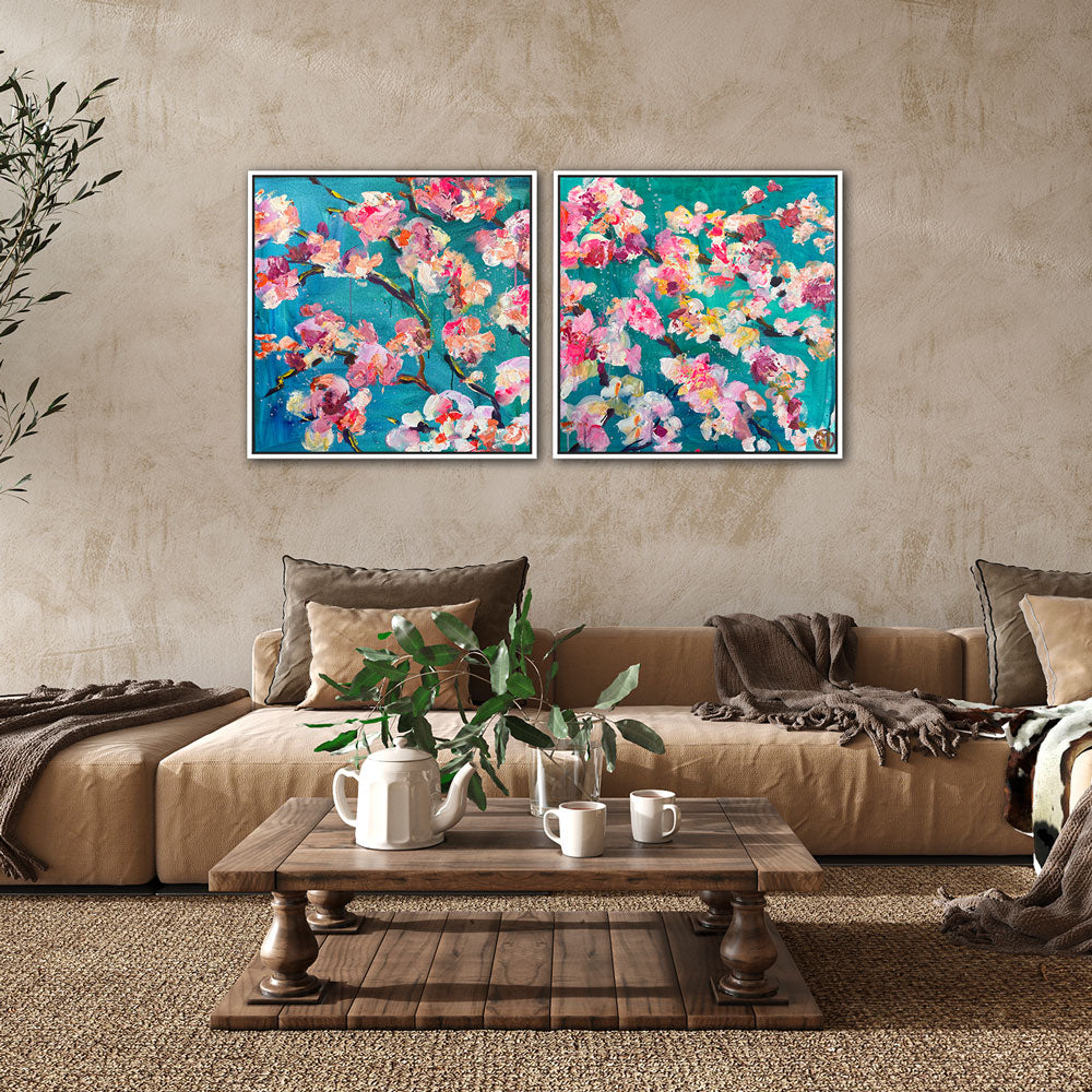 Sundown Diptych (2022)