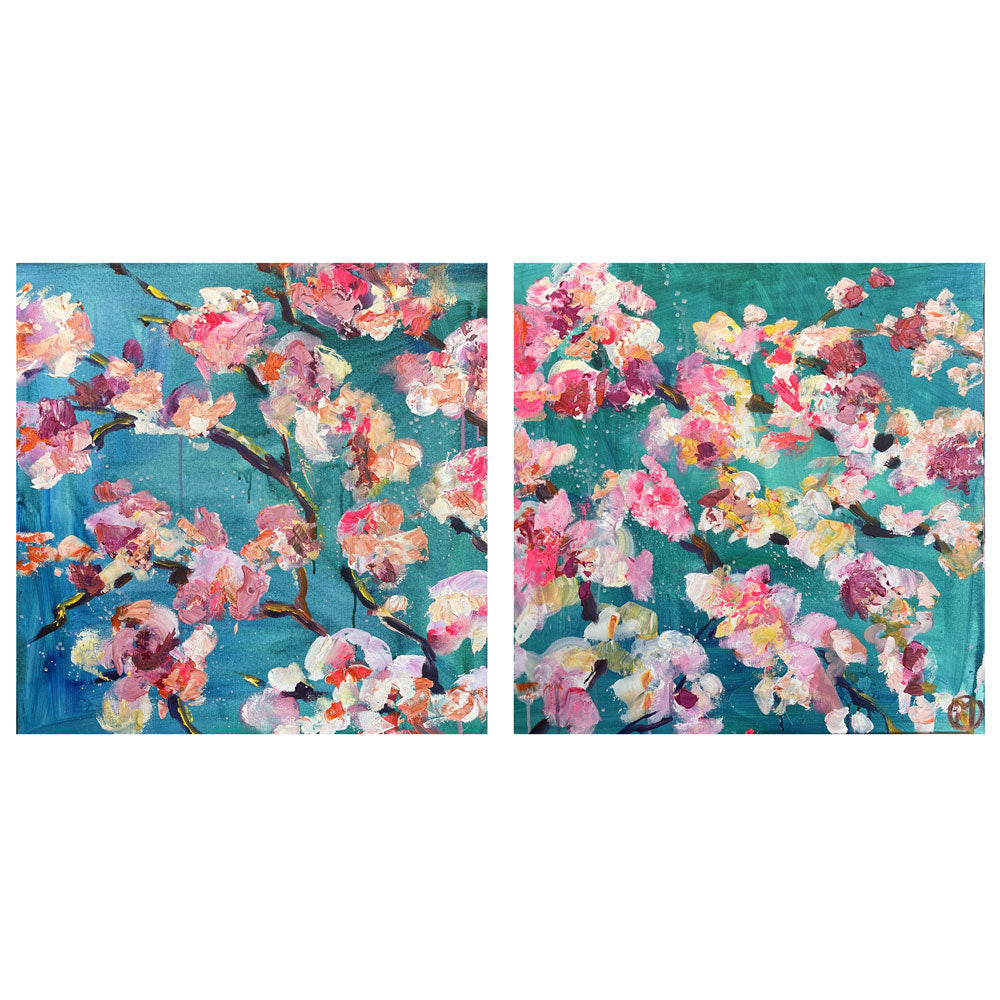 Sundown Diptych (2022)