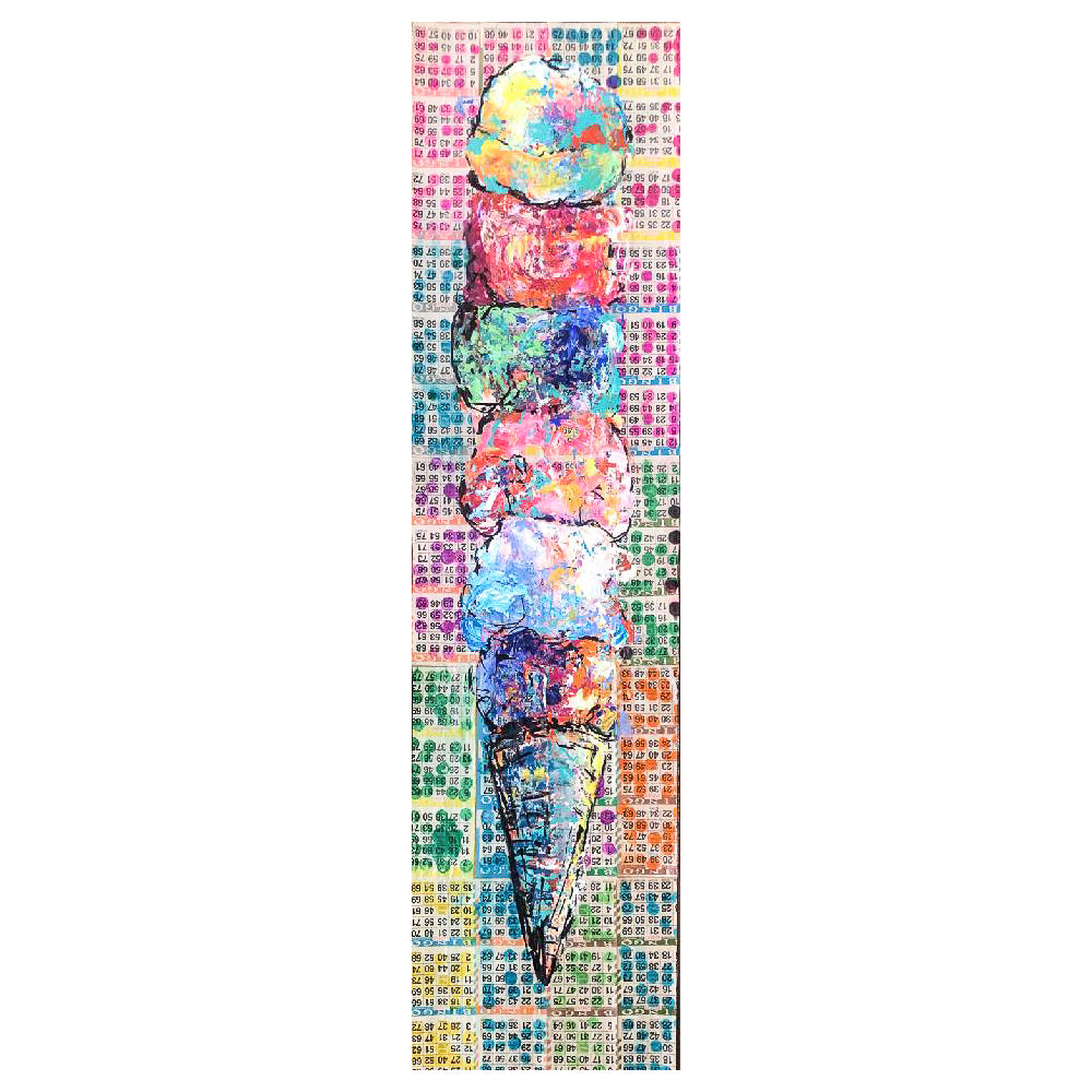 Maggie O'Neill | Artist | Original Art | Six Scoops Of Joy (2020)