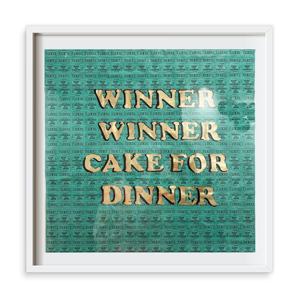 Winner Winner Cake For Dinner (2020 Framed)