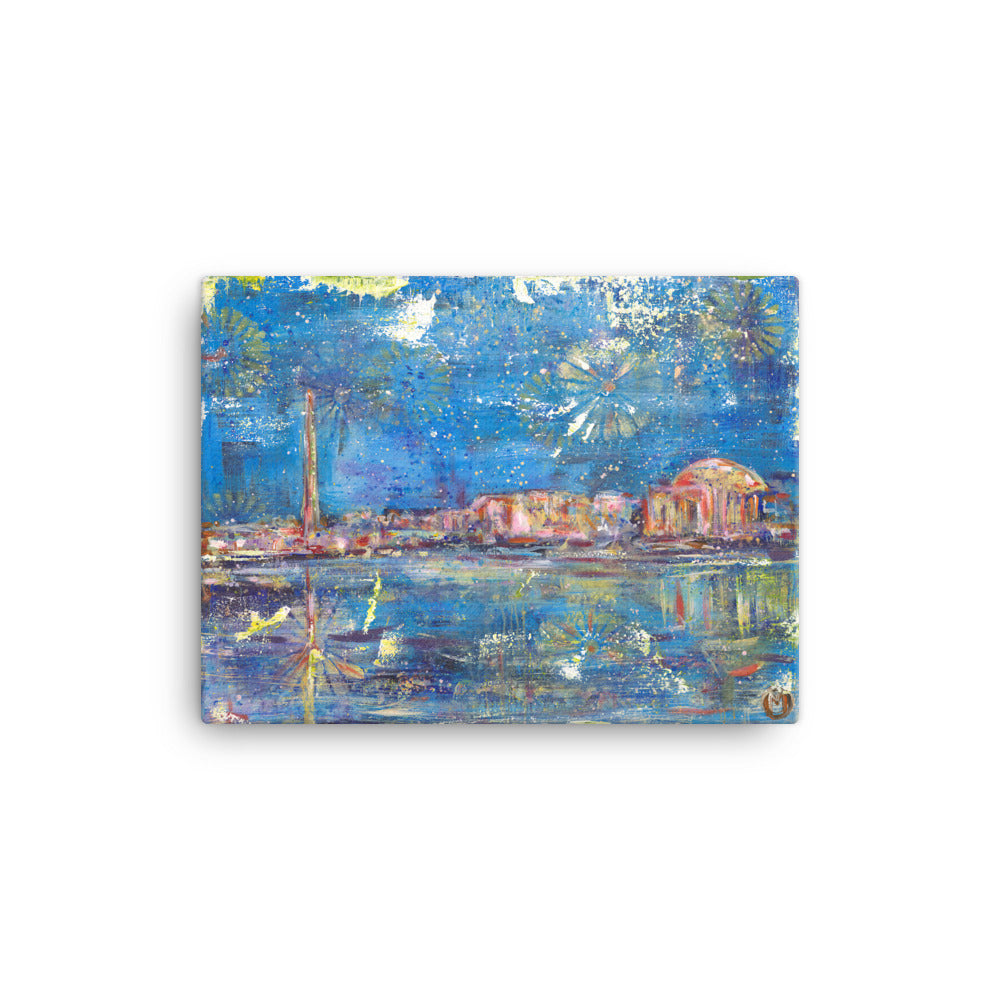 Monument &amp; Fireworks